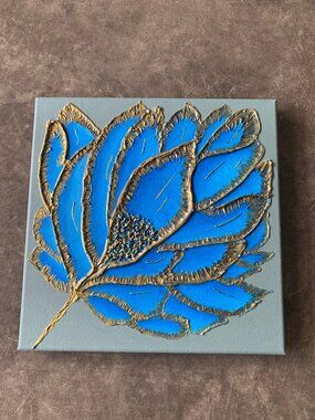 Textured Acrylic Painting NEW